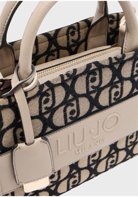 Borsa piccola jacquard GRICIO SCURO Liu Jo | AF5192T315271105